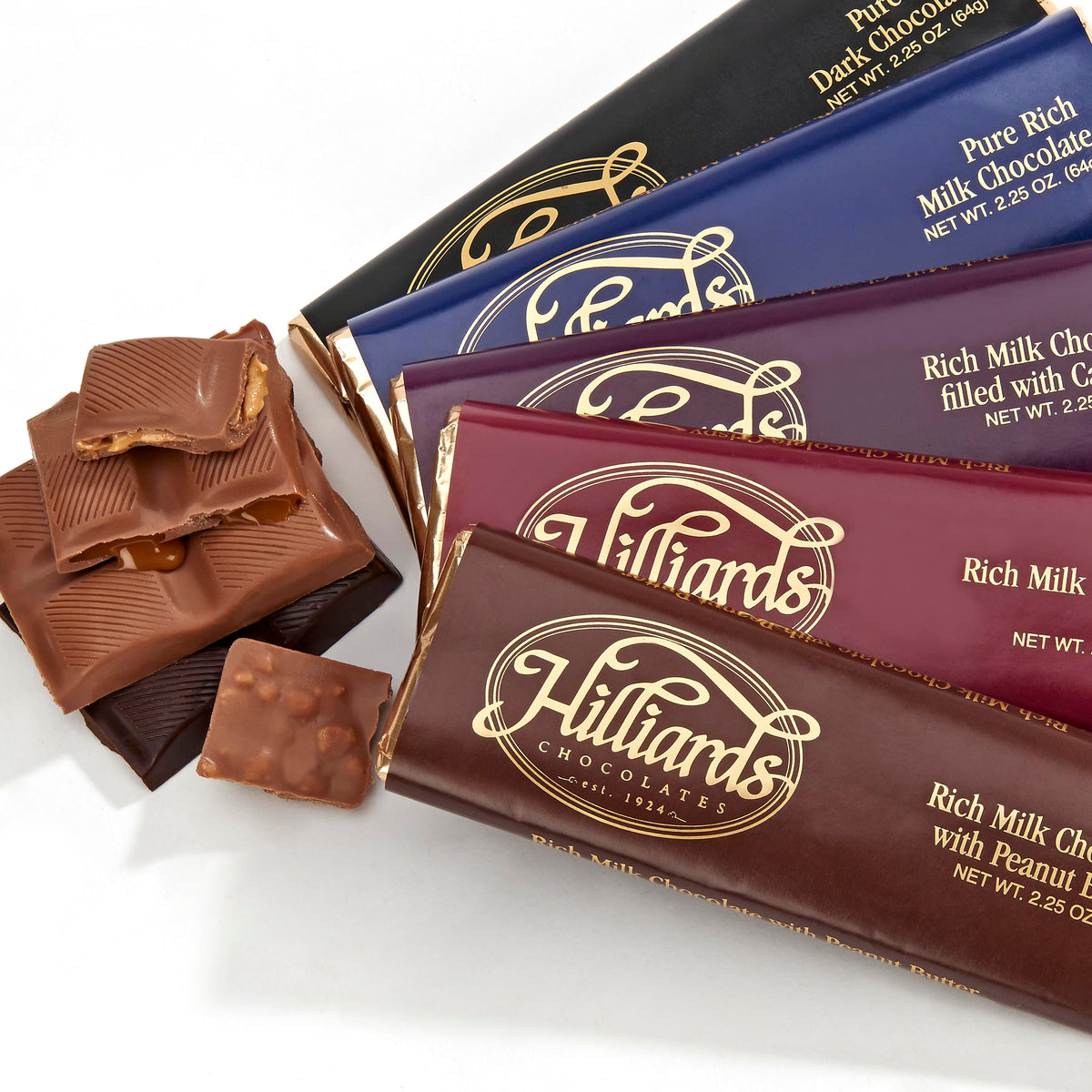 Chocolate Bars Hilliards Chocolates