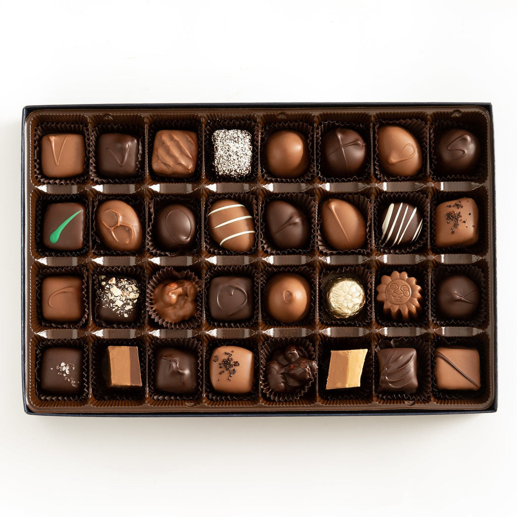 Assorted box of chocolates