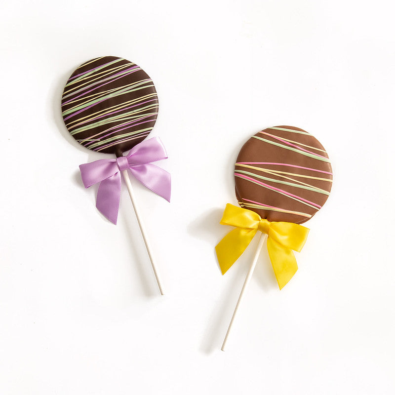 Spring Caramel Pops