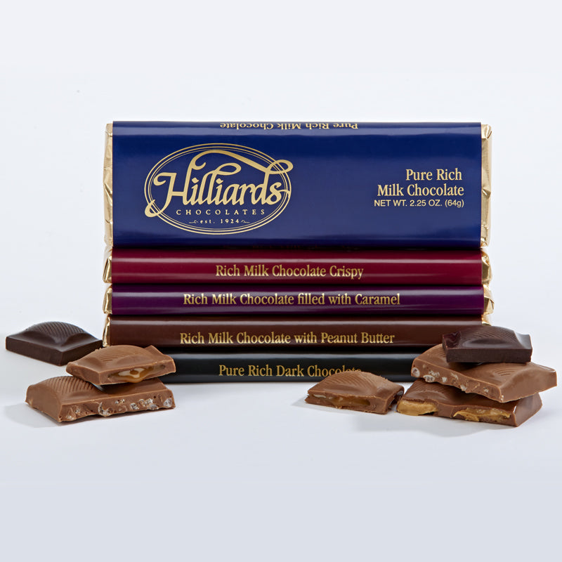 Chocolate Bars Hilliards Chocolates