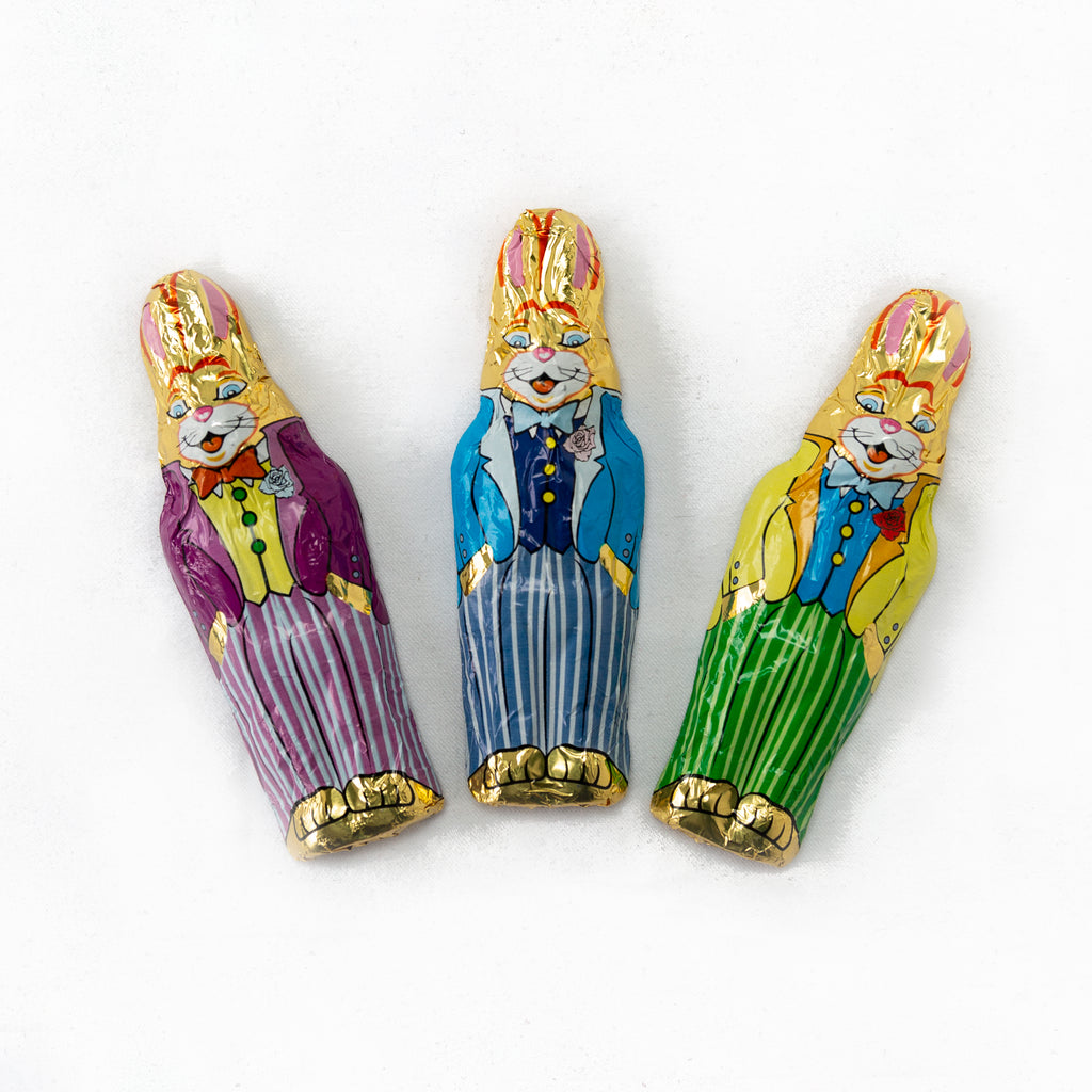 Elegant Rabbit Chocolates Milk Chocolate Foiled Rabbit – Hilliards Chocolates